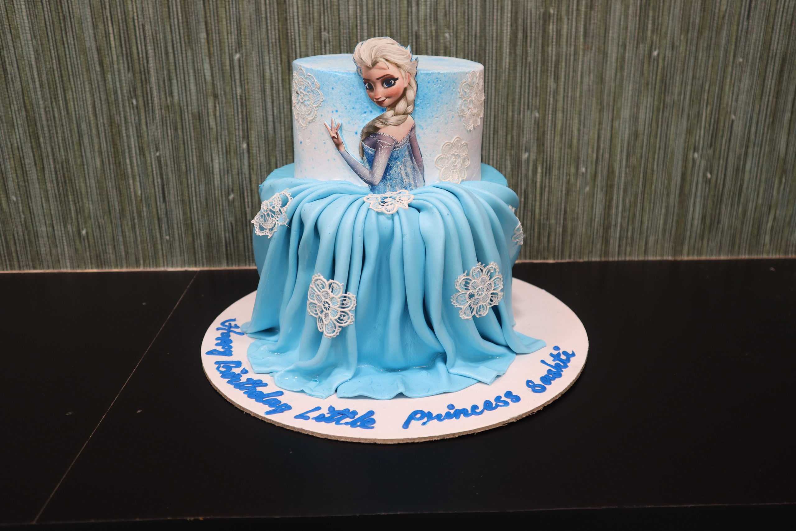Frozen Elsa #1 Round Cake Edible Icing Image Topper 19cm – Blissful Toppers-happymobile.vn