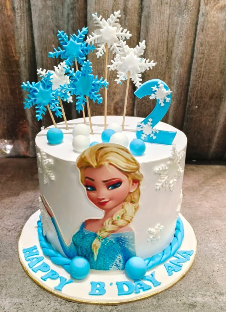 Snowflake Farozan Elsa Cake – Bon Viveur