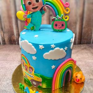 Cocomelon Theme Cake
