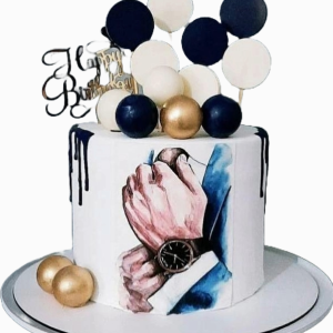 Man's Watch Cake