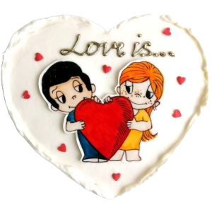 Soulmates Love Delight Cake