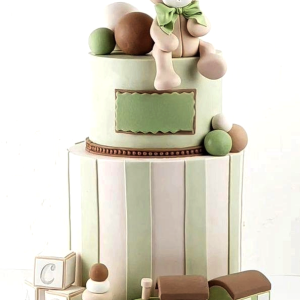 Teddy Toy Train Cake