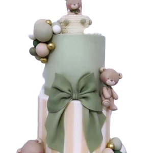 Teddy Bowtie Cake
