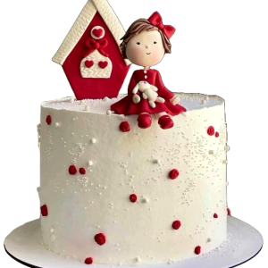 Little Cute Girl Cake