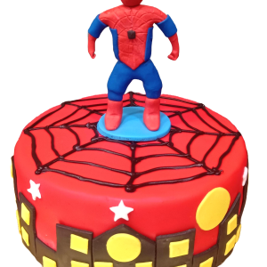 The Iconic Spiderman Cake