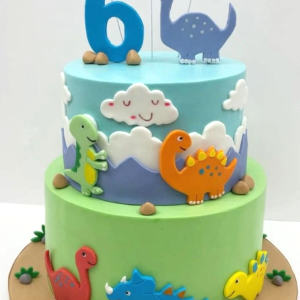 Dino Era Cake