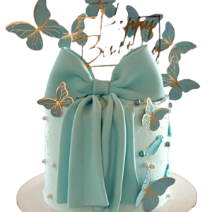 Bowtie Butterfly Cake