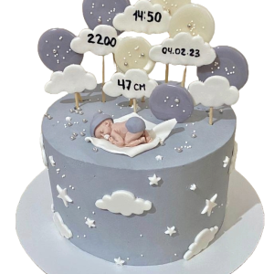 New Born Baby Cake