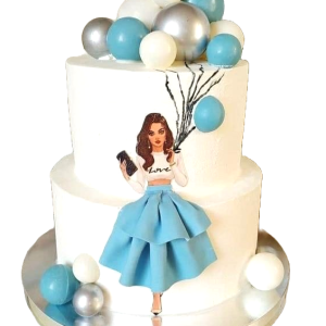Joyful Balloon Cake