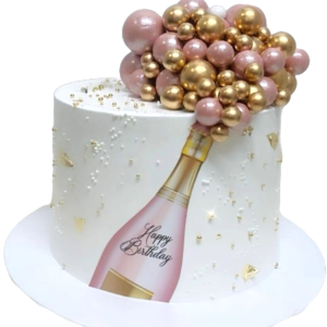 Beer & Balls Celebration Cake