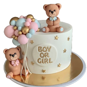 Sweet Expectation Baby shower Cake