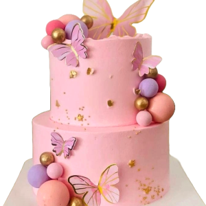 Graceful Butterfly Cake