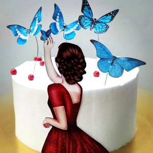 Blooming Beauty Butterfly Cake