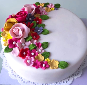 Blooming Lovely Flower Cake