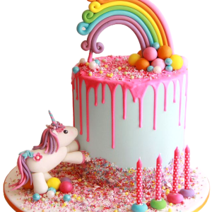 Sparkling Unicorn wishes Cake