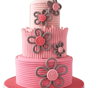 Quilled Flower Wedding Cake