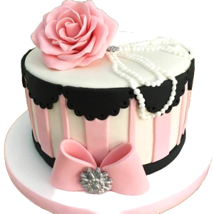Royal rich Stripes Cake