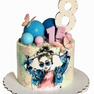 Sweet Blossom Girl Cake