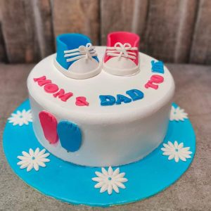 Mom & Dad to be Cake