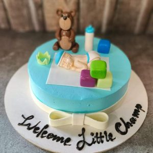 Welcome little Champ cake