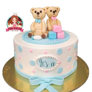 Baby shower teddy Cake