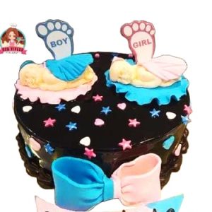 Baby shower Chocolate cake