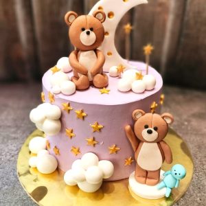 Teddy with moon cake
