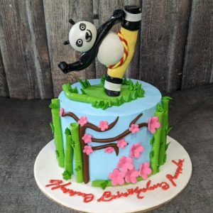 Kung fu Panda cake