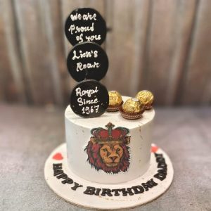 Lion cake