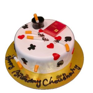 Cigarette cake