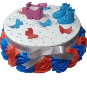 Shoe & Stroller cake