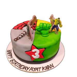 Avengers cake