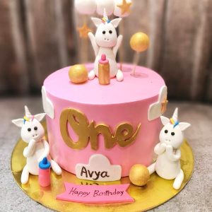 3 Unicorn cake