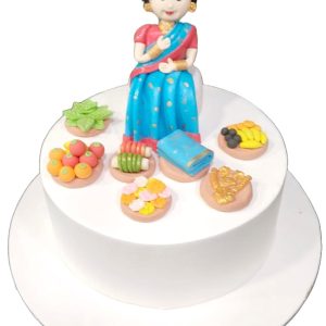 Baby shower celebration cake
