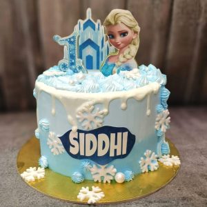 Elsa's icy delight cake