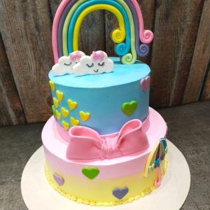 Rainbow bliss cake