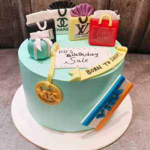 Fashion brand birthday cake