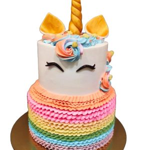 Unicorn wonderland cake