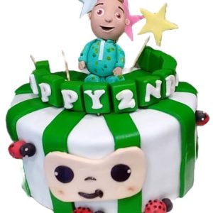 Cocomelon fun fiesta cake