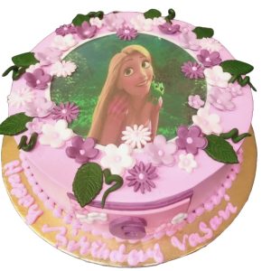 Rapunzel cake