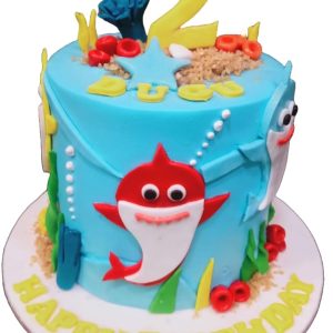 Chomping Shark cake