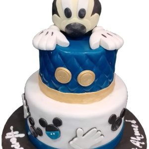 Mickey Mouse tier cake