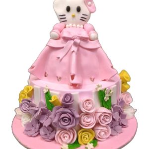 Hello Kitty princess cake