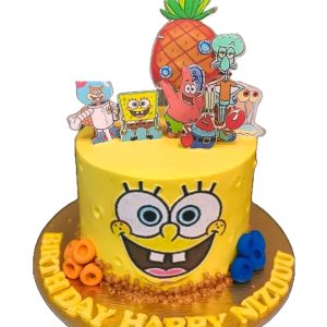 SpongeBob birthday cake