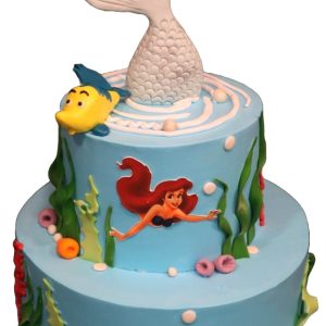 Under the Sea Mermaid Cake