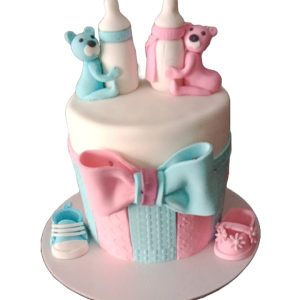 Heavenly Baby Shower Cake