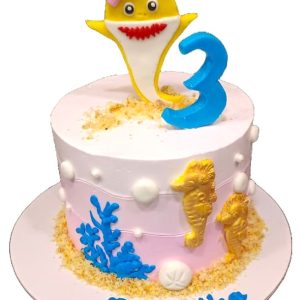 Ocean Predator Shark Cake