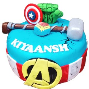 Heroic Avengers Cake
