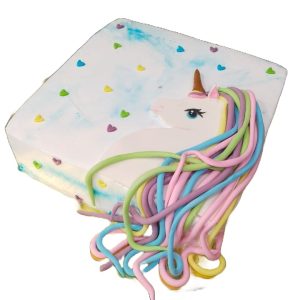 Square Unicorn Cake