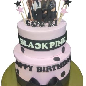 BlackPink Double tier Cake